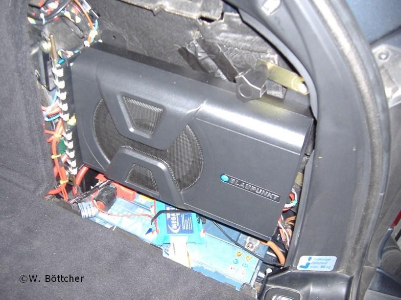 E39 Einbau eines anderen Subwoofers im E39 Touring Car HiFi Tipps